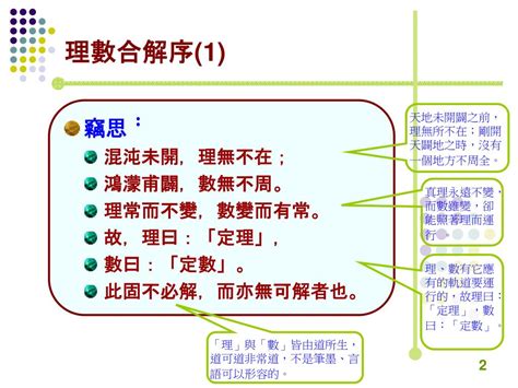 理數意思|理数的解釋